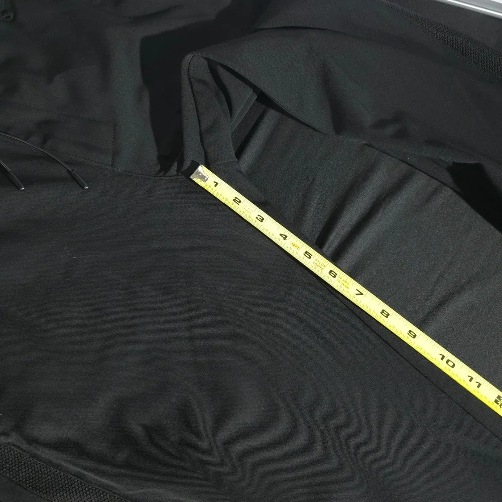 Zara Jogger Pants Mens L Black Solid Drawstring Lounge Activewear Casual Solid